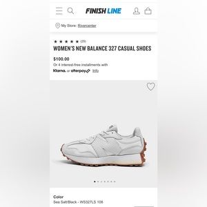 NIB! New Balance 327 - Women’s Size 10